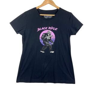 BLACK RIFLE COFFEE Purple Tactisquatch Ladies T-Shirt XL